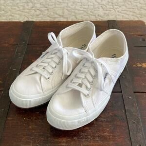 Superga White 2750 Cotu Sneakers Size 7
